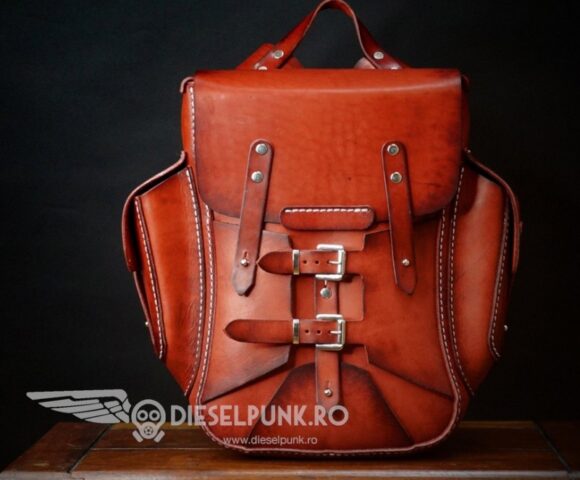 Выкройка кожаного рюкзака R.E.D.