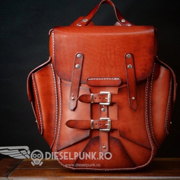 Выкройка кожаного рюкзака R.E.D.