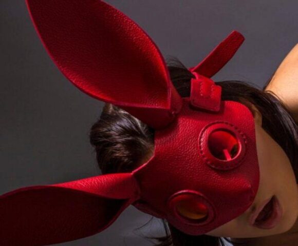 Выкройка маска зайца