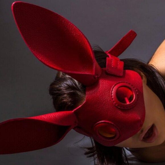 Выкройка маска зайца