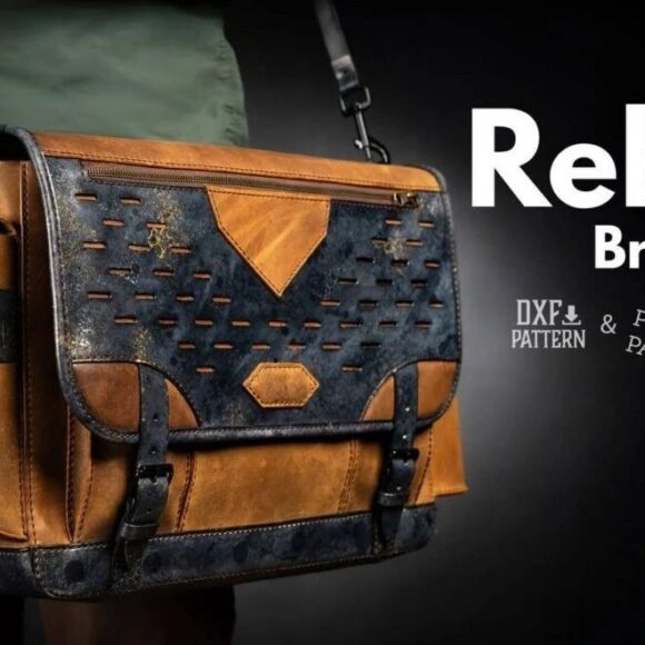 Выкройка портфеля Rebel