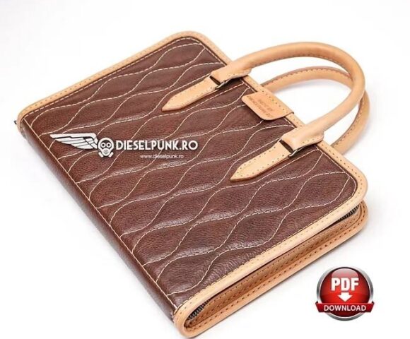 Выкройка сумки для ноутбука из кожи