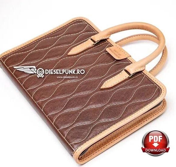 Выкройка сумки для ноутбука из кожи