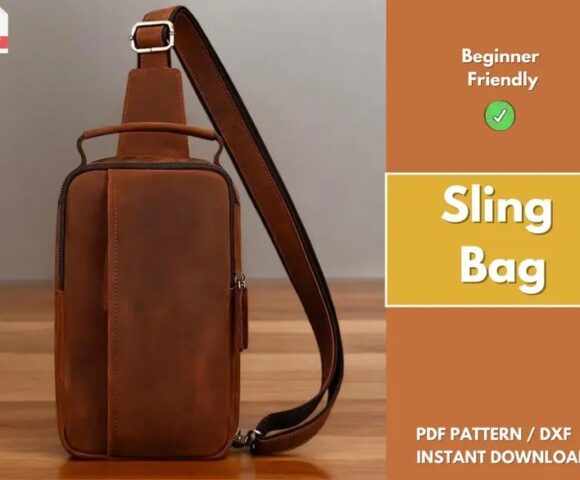 Скачать бесплатную выкройку кожаной сумки через плечо
