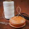 Бесплатная выкройка круглой игольницы