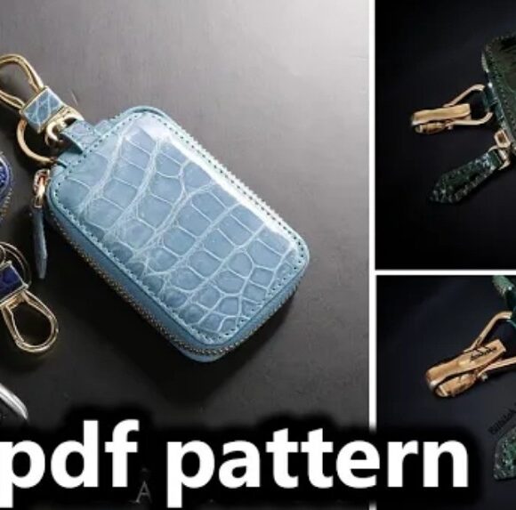 Картхолдер на молнии выкройка