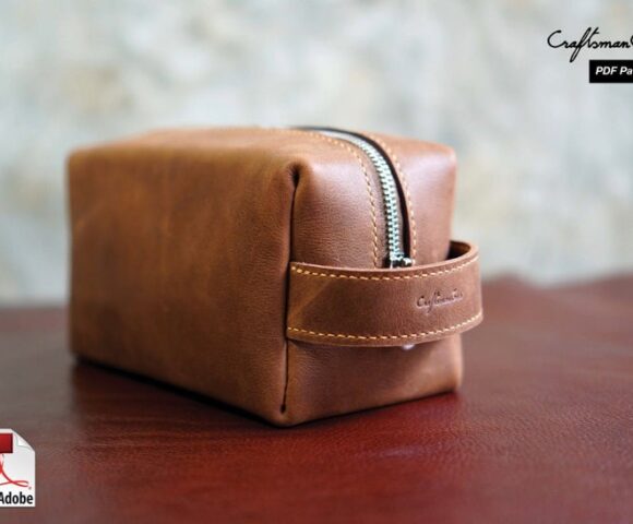 Несессер из кожи выкройка от Крафтмангус