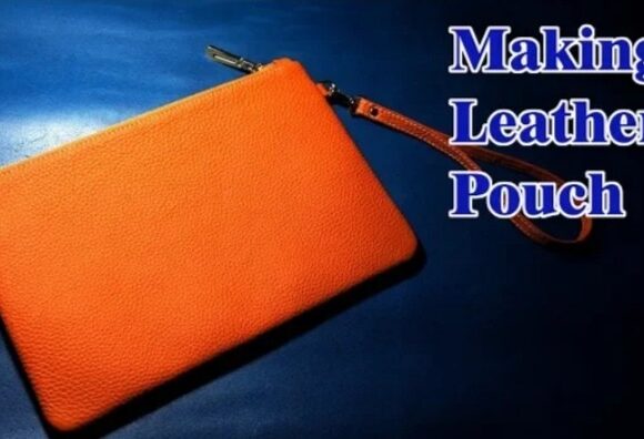 Выкройка клатч на молнии