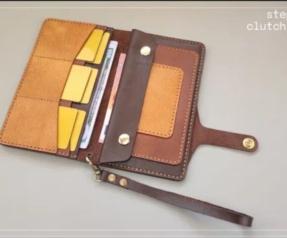 Выкройка клатч из кожи в формате А 4