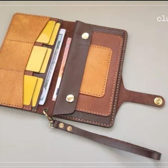 Выкройка клатч из кожи в формате А 4