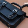 Выкройка кожаный небольшой портфель