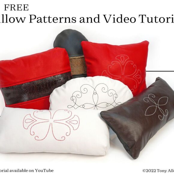 Выкройка подушки 4 разных размера