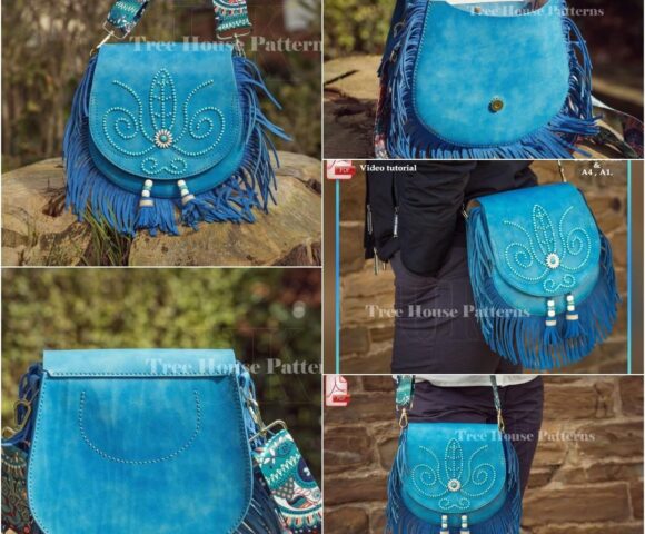 Выкройка сумка бохо