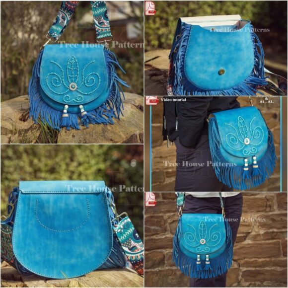 Выкройка сумка бохо