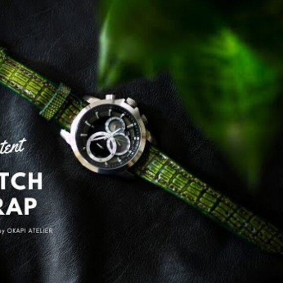 Ремешок для часов из кожи выкройка