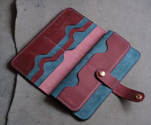 Длиный кошелёк скачать лекало