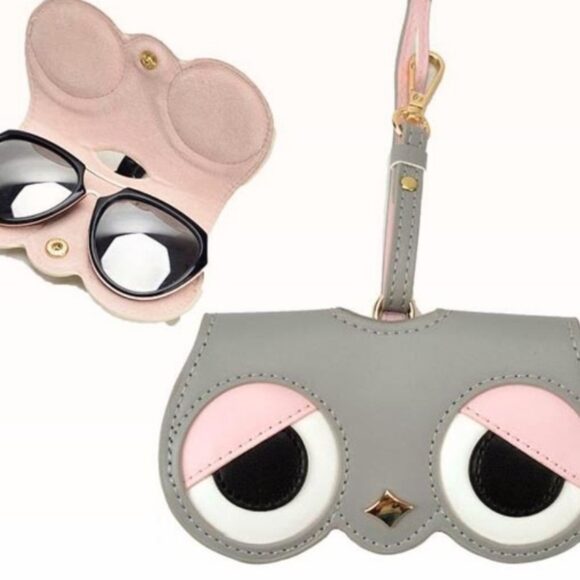 Выкройка необычный чехол для любых очков с глазками