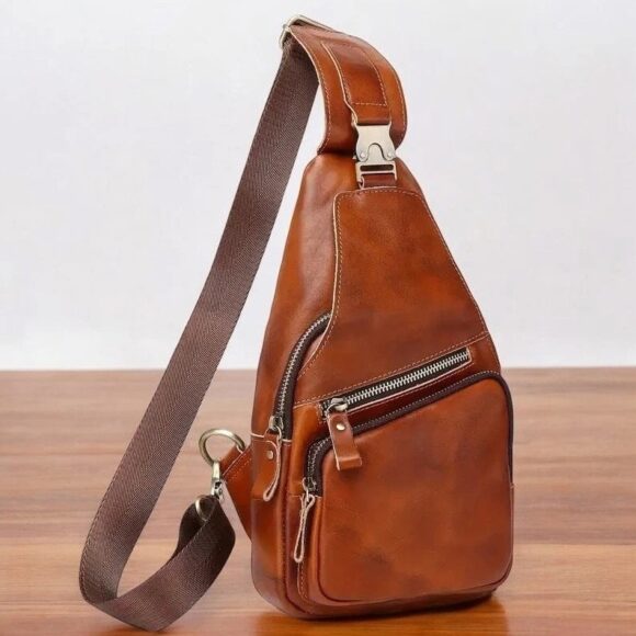 Выкройка слинг из кожи своими руками от Flores Patterns