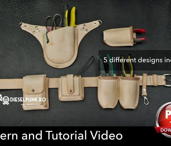 Выкройка пояса для инструментов