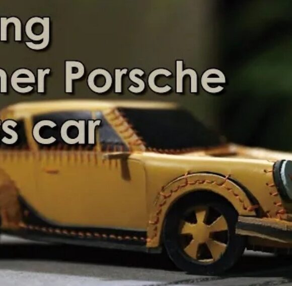 Выкройка автомобиля который можно сшить не только из кожи но и плотной бумаги