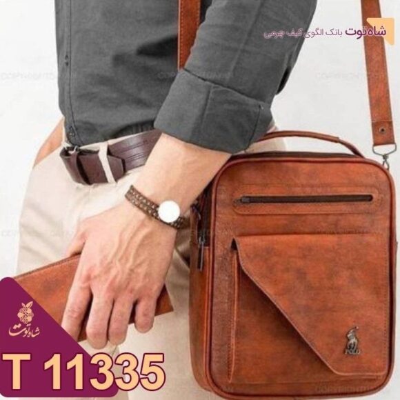 Мужской сумки мессенджер Выкройка