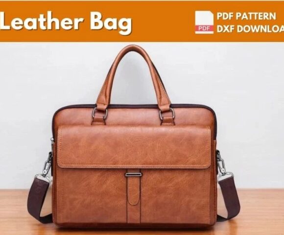 Выкройка сумка портфель