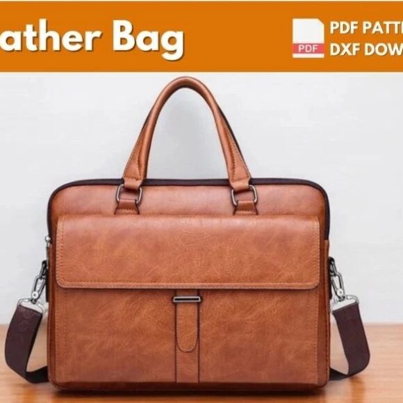 Выкройка сумка портфель