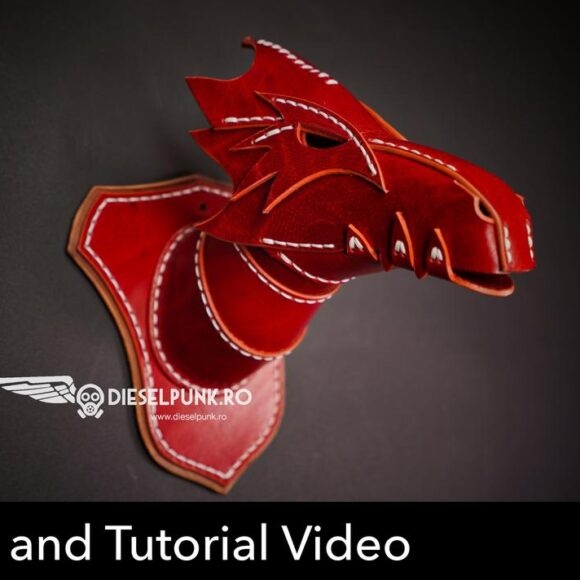 Выкройка голова дракона