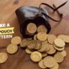 Выкройка кошелька в виде мешка