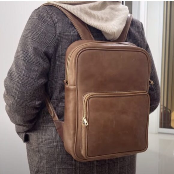 Кожаный рюкзак выкройка в формате PDF в хорошем качестве