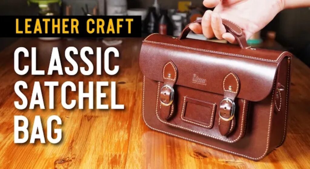 Выкройка кожаный портфельчик небольших размеров