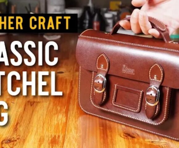 Выкройка кожаный портфельчик небольших размеров