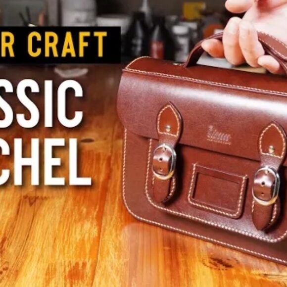 Выкройка кожаный портфельчик небольших размеров