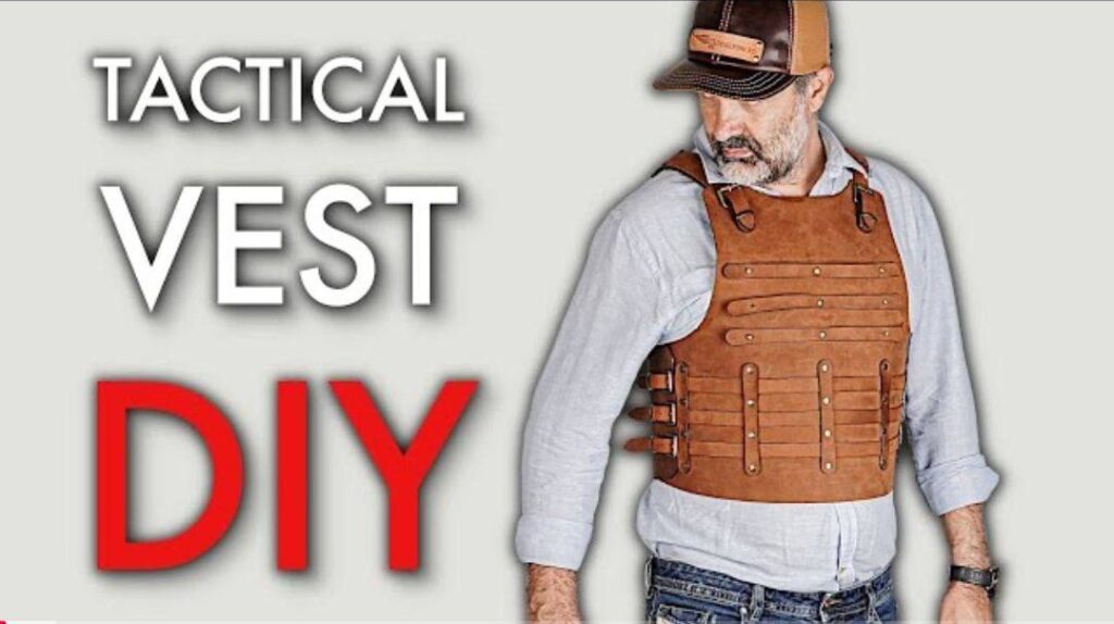 Выкройка тактического жилета из кожи и ткани