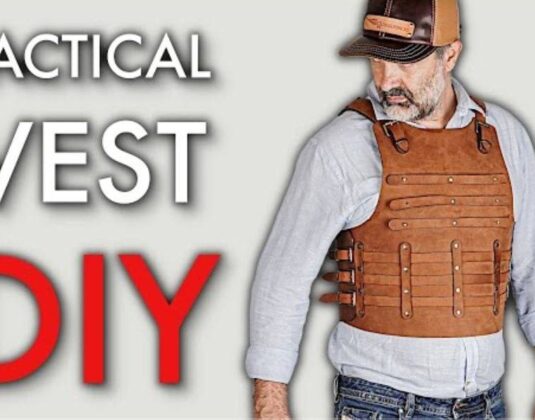 Выкройка тактического жилета из кожи и ткани