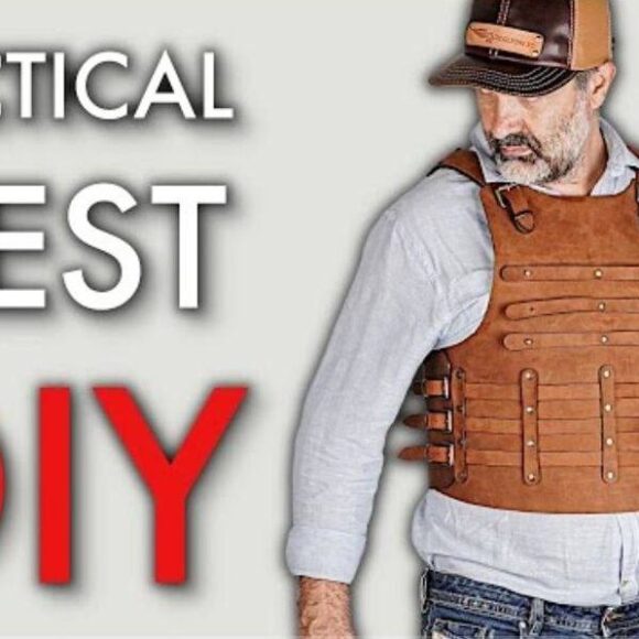 Выкройка тактического жилета из кожи и ткани