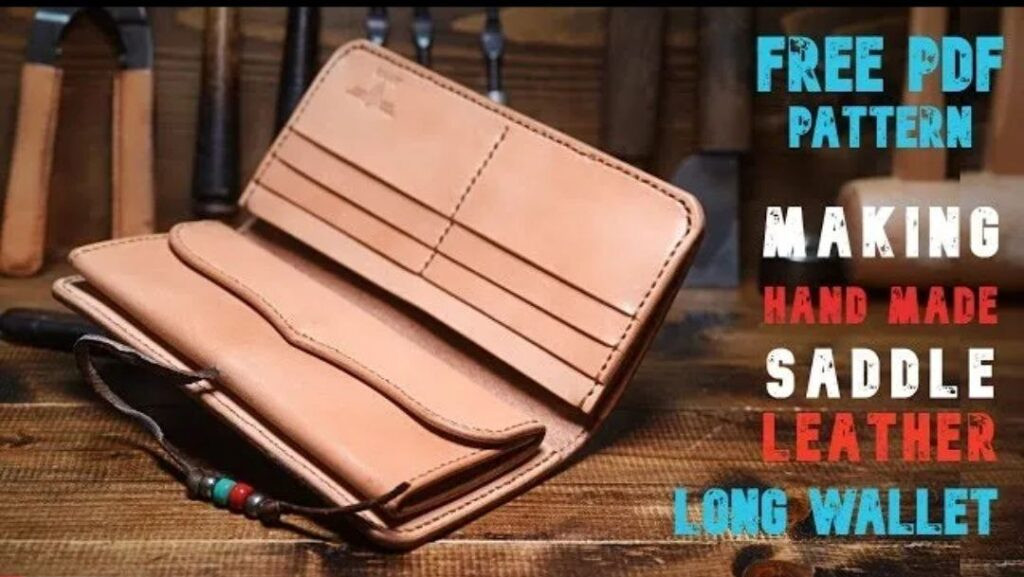 Выкройка многофункциональный кошелек из кожи унисекс