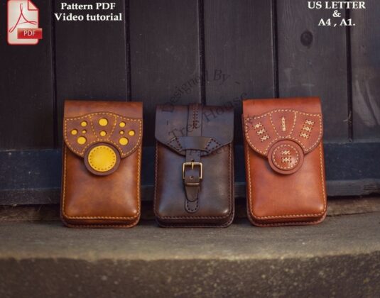 Выкройка сумочка для телефона