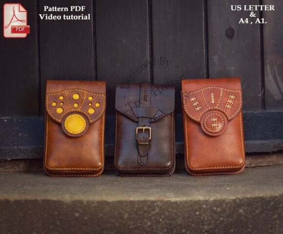 Выкройка сумочка для телефона