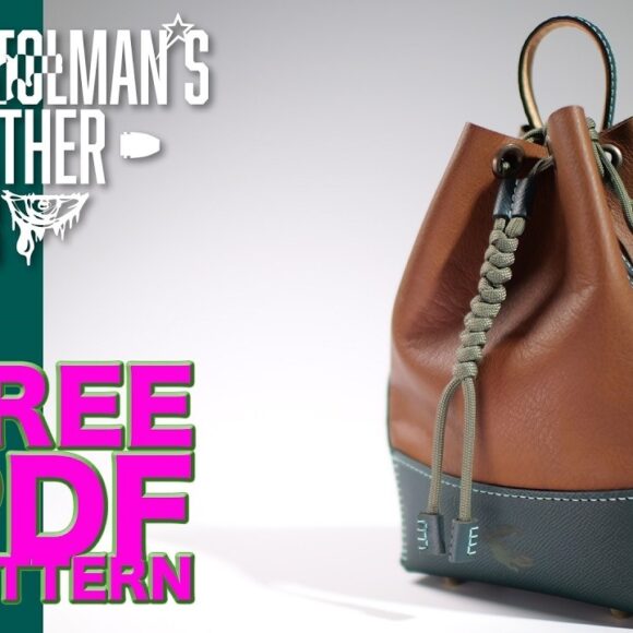 выкройка сумочка женская из кожи по типу мешок