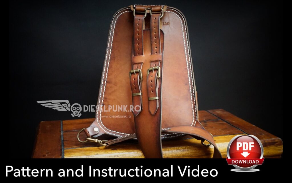 Слинг twin из кожи