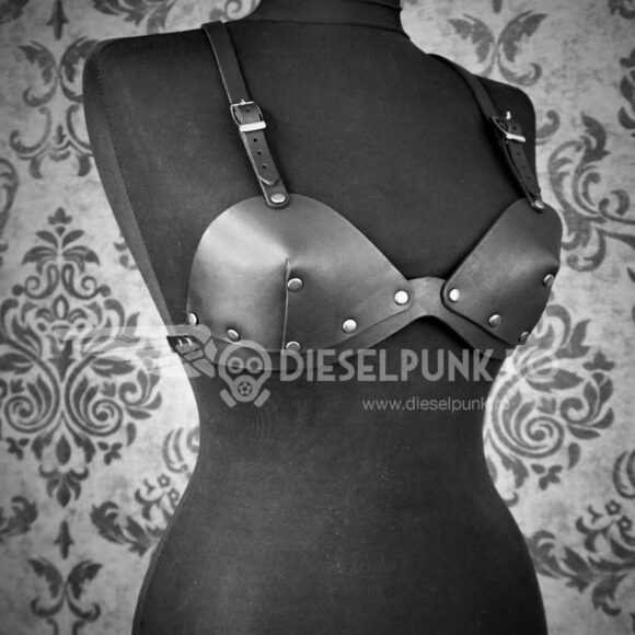 Выкройка бюстгальтер из кожи и ткани