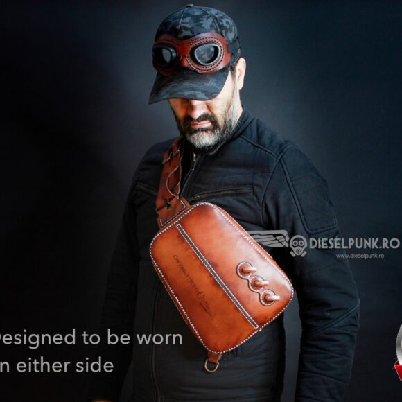 Выкройка кожаный небольшой рюкзачок или слинг Twin