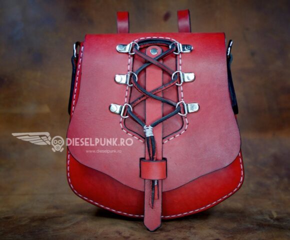 Лекало, шаблон Женская поясная сумочка из кожи выкройка