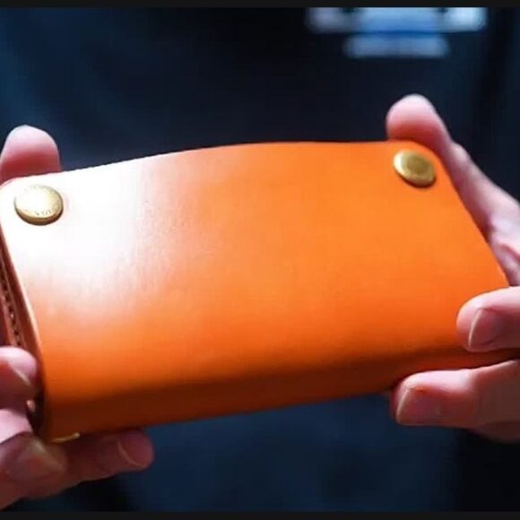 Бумажник из кожи дальнобойщика выкройка