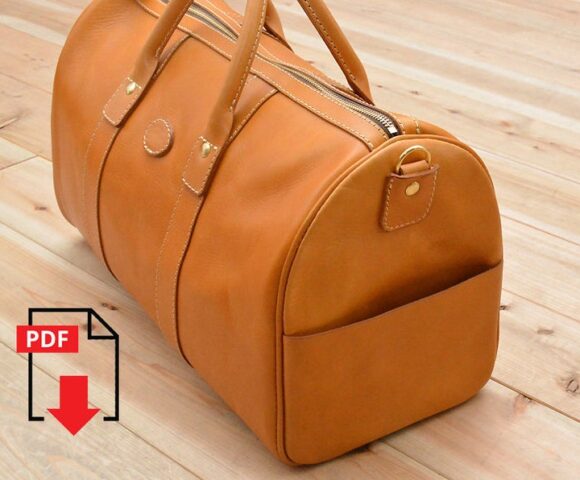 Дорожная сумка с ремнём выкройка