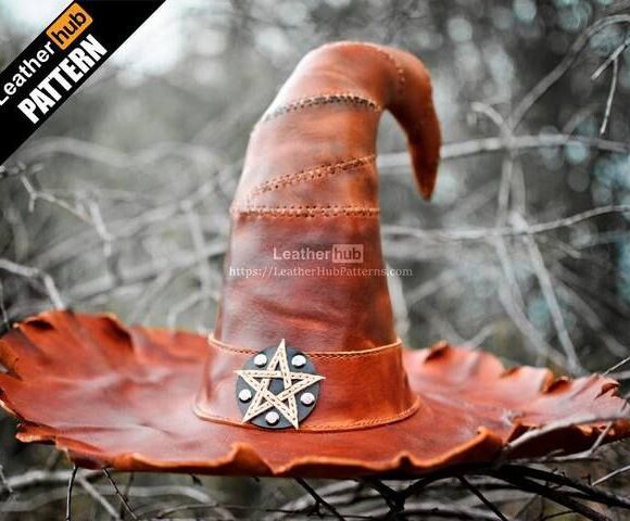 Магическая шляпа выкройка из кожи и ткани