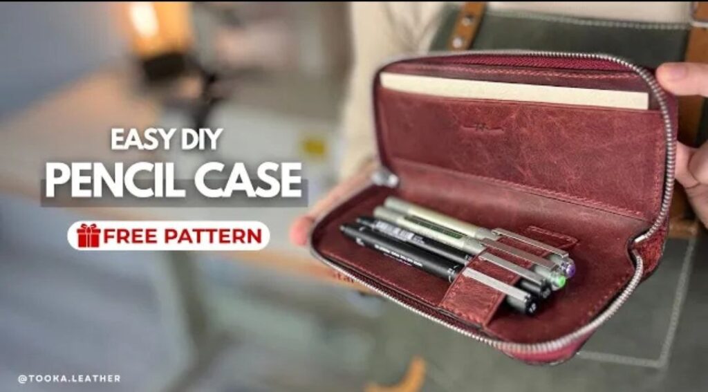 Пенал по типу zip кошелька выкройка