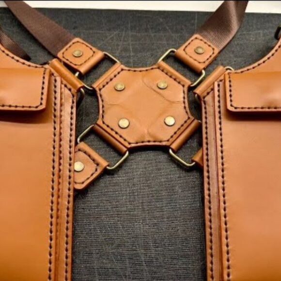 Сумка кобура из кожи выкройка