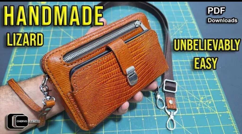 Изделие из кожи для мужчин Выкройка мужская сумочка клатч